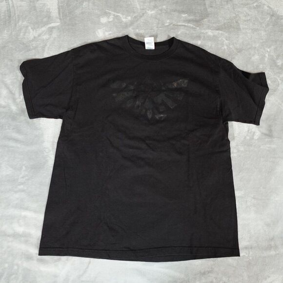 Legend Of Zelda Twilight Princess T Shirt Mens XL Slim Fit Gaming Black Y2K - Picture 3 of 7